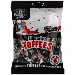 Walkers Liquorice Toffees 150g