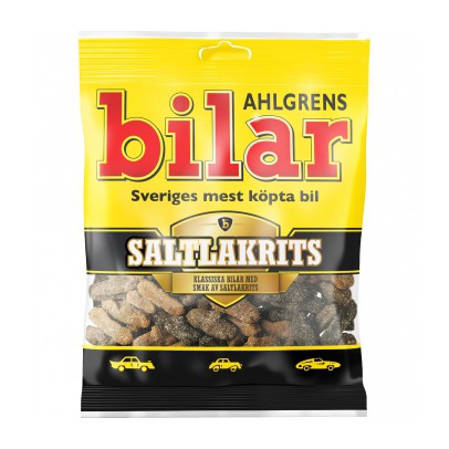 Ahlgrens Saltlakrits 100g Ahlgrens Saltlakrits 100g