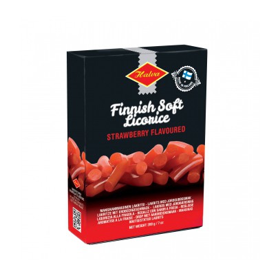 Halva Lakritz Erdbeer Box 200g