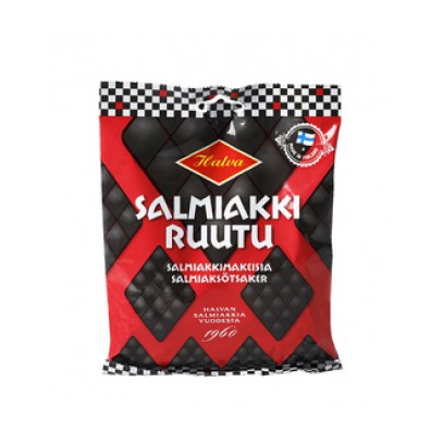Halva Salmiakki Ruutu 170g Halva Salmiakki Ruutu 170g