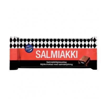 Fazer Salzlakritz-Schokolade 100g Fazer Salzlakritz-Schokolade 100g