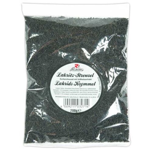Rexim Lakritz-Streusel 200g Rexim Lakritz-Streusel 200g