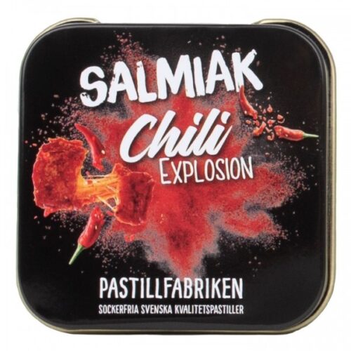 Pastillfabriken Salmiak-Chili 25g Pastillfabriken Salmiak-Chili 25g