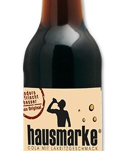 Lakritz Cola von Hausmarke 0,33l