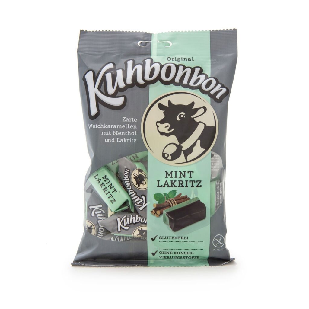 Kuhbonbon Mint Lakritz 200g