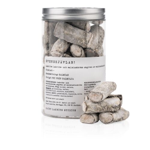 Haupt Lakrits Svenskjävlar, extrem salzig, 250g