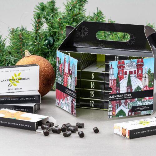 Lakritsfabriken Lakritz Adventskalender 720g Lakritsfabriken Lakritz Adventskalender 720g