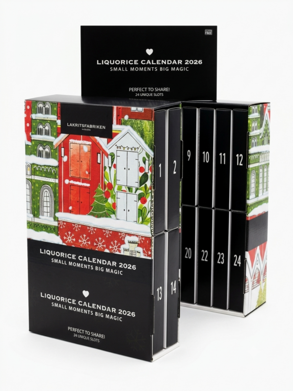Lakritsfabriken Lakritz Adventskalender 720g