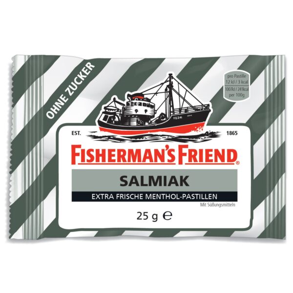 Fisherman's Friend Salmiak ohne Zucker 25g Fisherman's Friend Salmiak ohne Zucker 25g