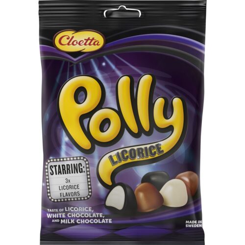 Cloetta Polly Liqourice 100g Cloetta Polly Liqourice 100g