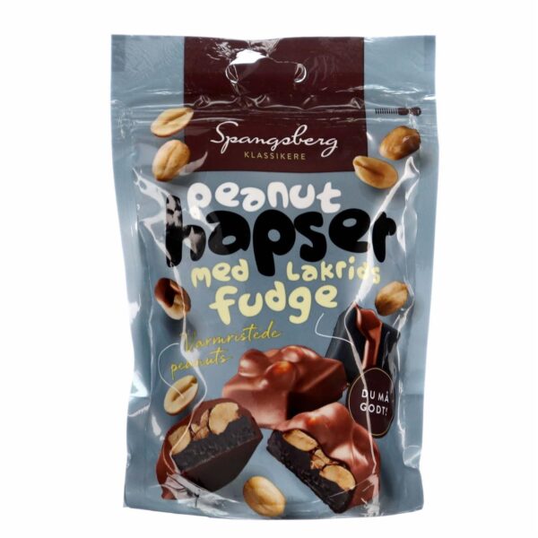 Spangsberg Peanut Hapers Lakritz 125g