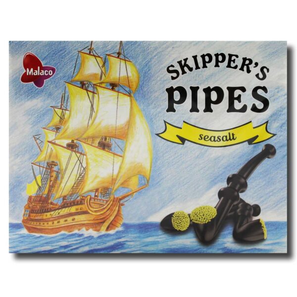 Malaco Skipper's Pipes Seasalt 20er 340g