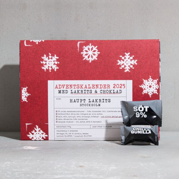 Haupt Lakrits Lakritz Adventskalender 375g Haupt Lakrits Lakritz Adventskalender 375g