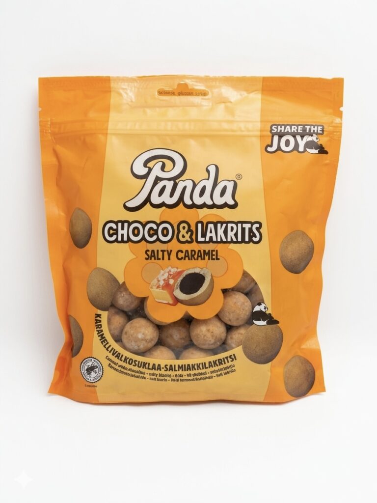 Panda Choco & Lakrits Salty Caramel 300g
