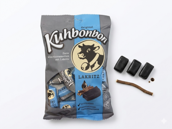 Kuhbonbon Lakritz Original 200g