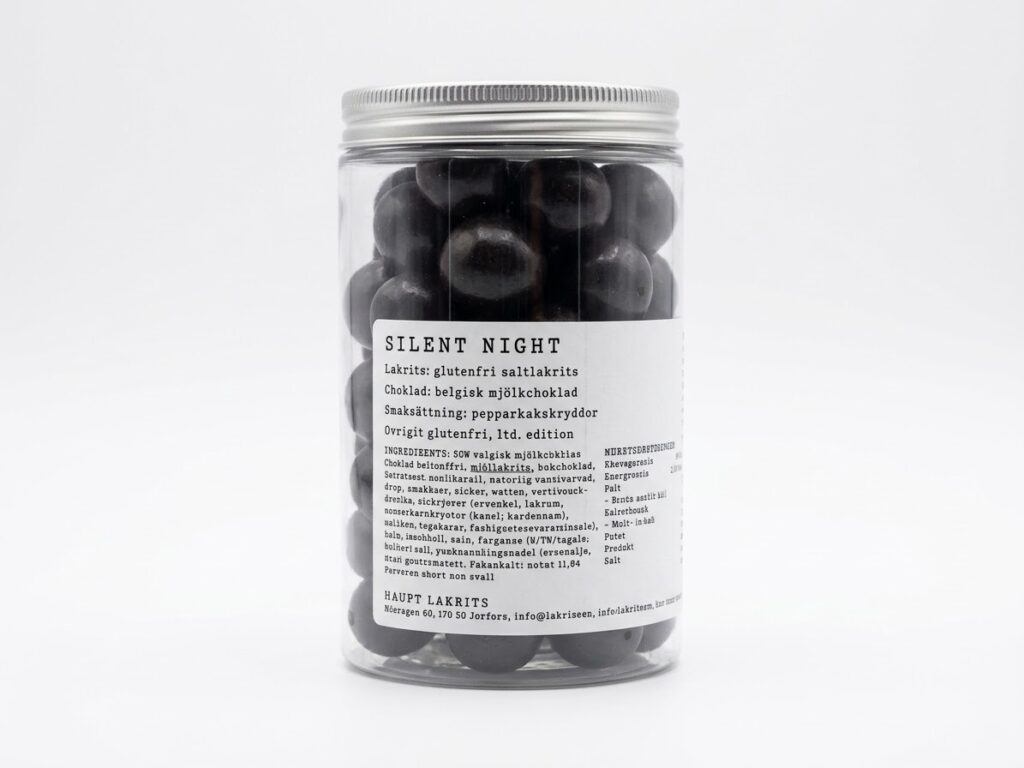 Haupt Lakrits Silent Night 250g